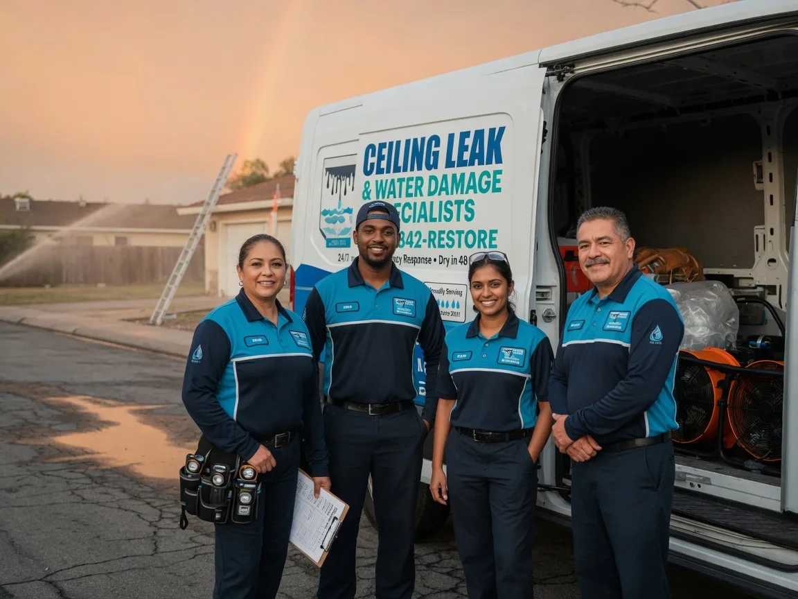 Ceiling Leak Cleanup company in Bryan, TX